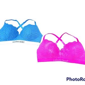 Victoria Secret Nwot Lot of 2  lace bras